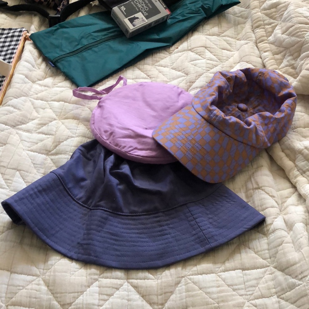 Three Baggu Hats
